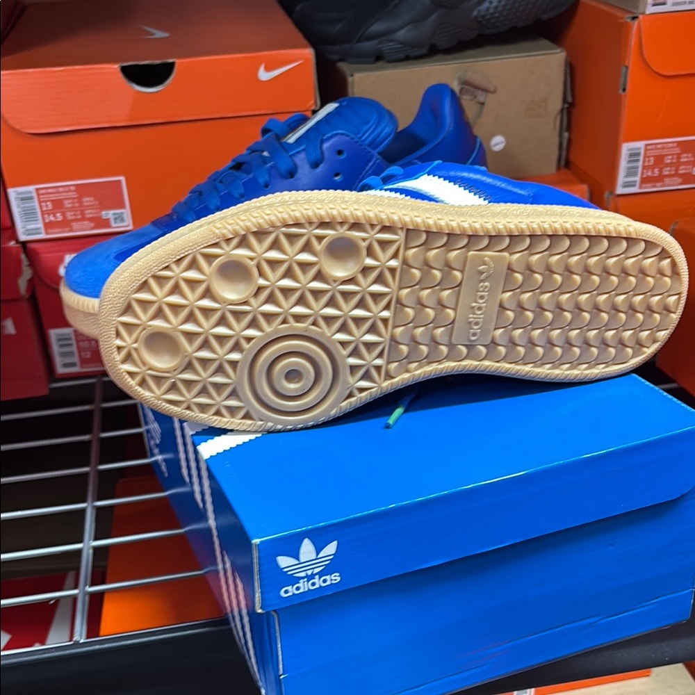 Adidas Samba XLG JI0865 Royal Blue Sneakers Men’s Sizes Paris Olympics - Picture 4 of 11